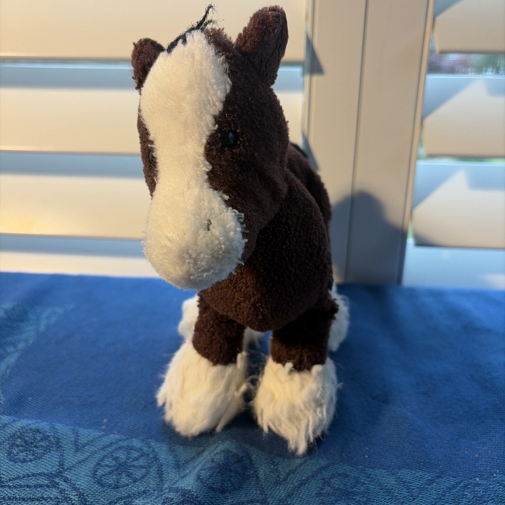 Ganz Webkinz Clydesdale Horse Plush No Code No Tags